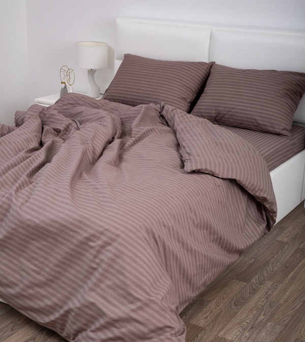 Поплин набивной коллекция страйп 220 см