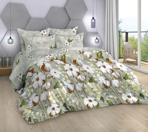 КПБ Поплин 2,0 сп с евро простыней