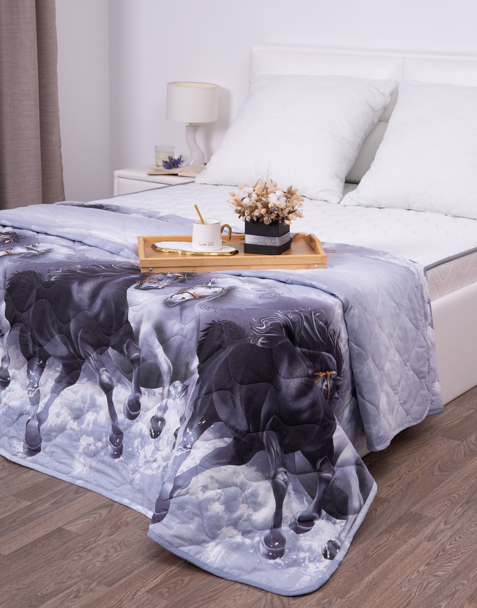 Покрывало стеганное поплин "Богема"