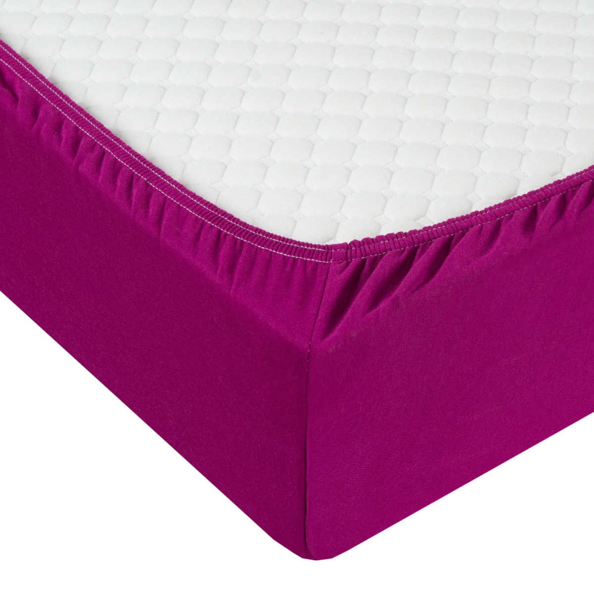 Простынь 140*200*20 на резинке трикотаж