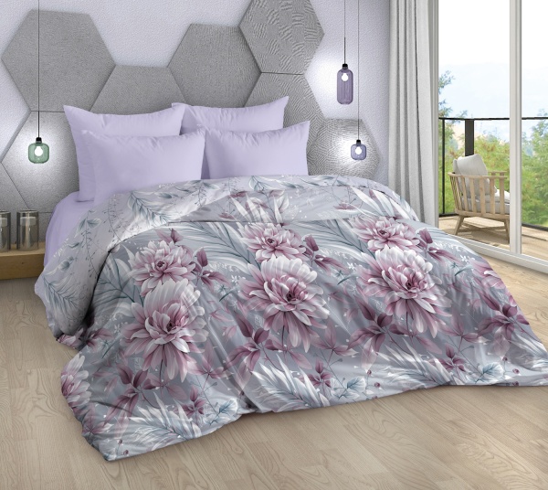 КПБ Поплин микс 1,5 спальный