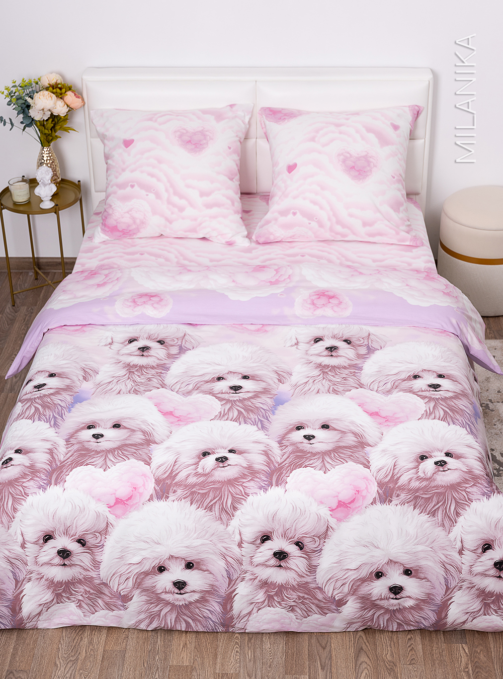 Поплин набивной ширина 220 см