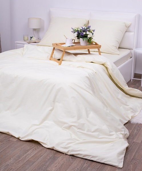 Ваниль пододеяльник (2 спальный поплин г/к)