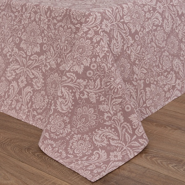 Латте простыня (1,5 спальный поплин-жаккард)