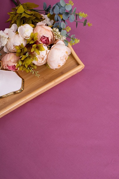 Брусника простыня (евро поплин г/к)