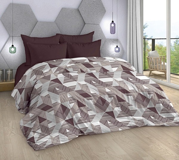 Манеки микс (КПБ Поплин микс евро)