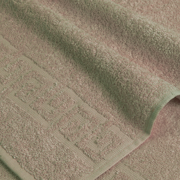 Темно-коричневое махровое полотенце  (А) ( 40х70)