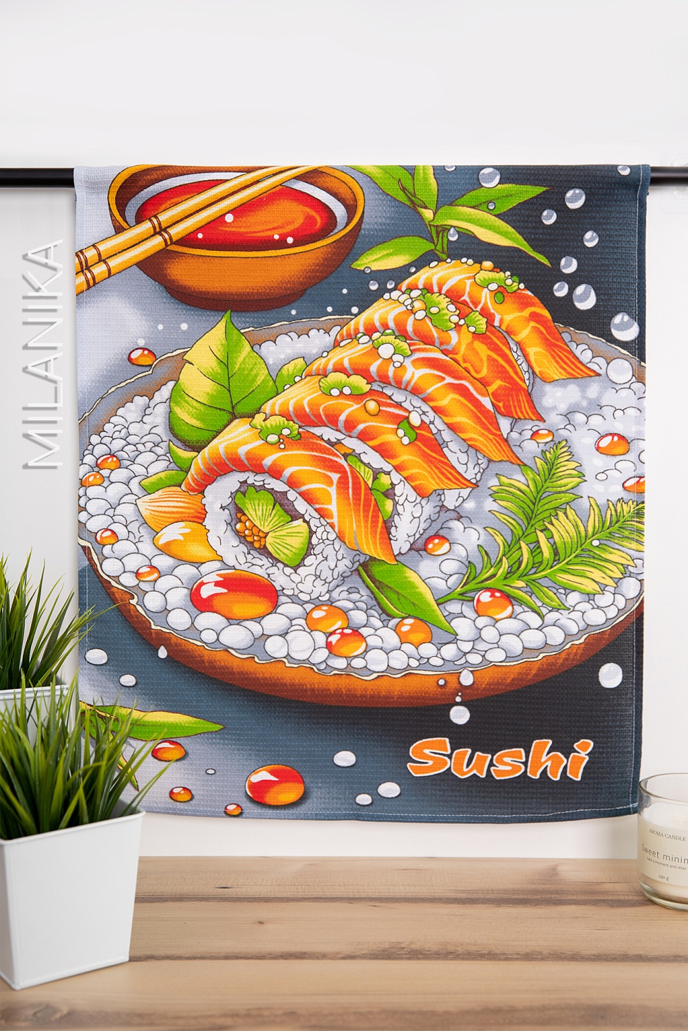 Вафельное полотно ширина 150 см