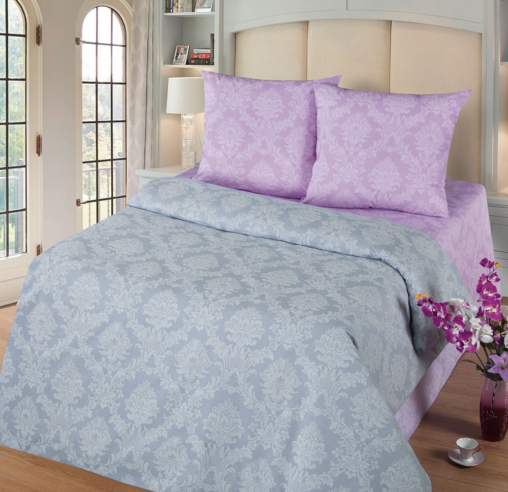 КПБ поплин-жаккард семейный