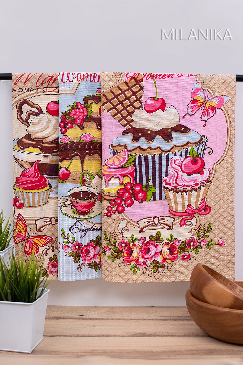 Вафельное полотно ширина 150 см