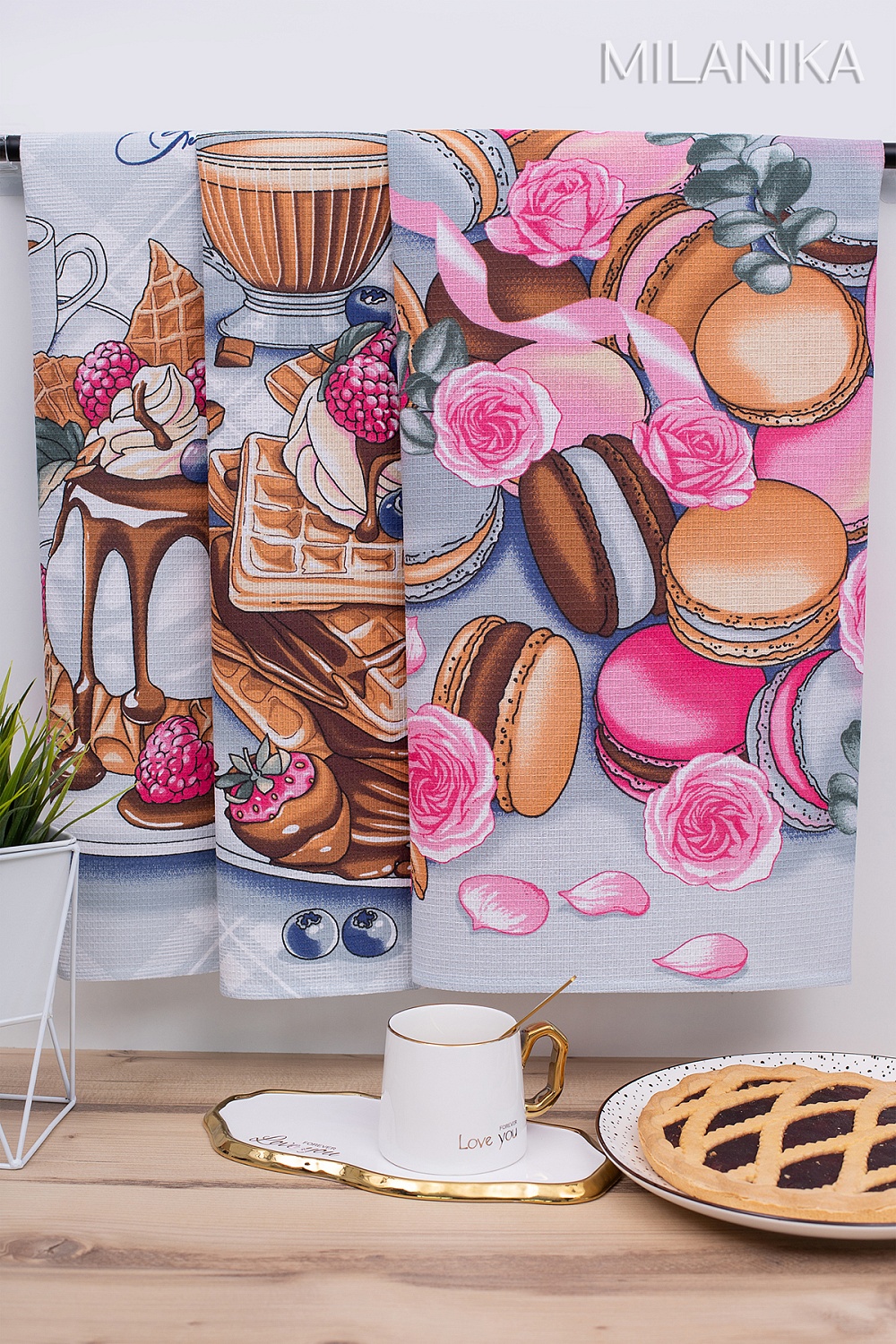 Вафельное полотно ширина 150 см