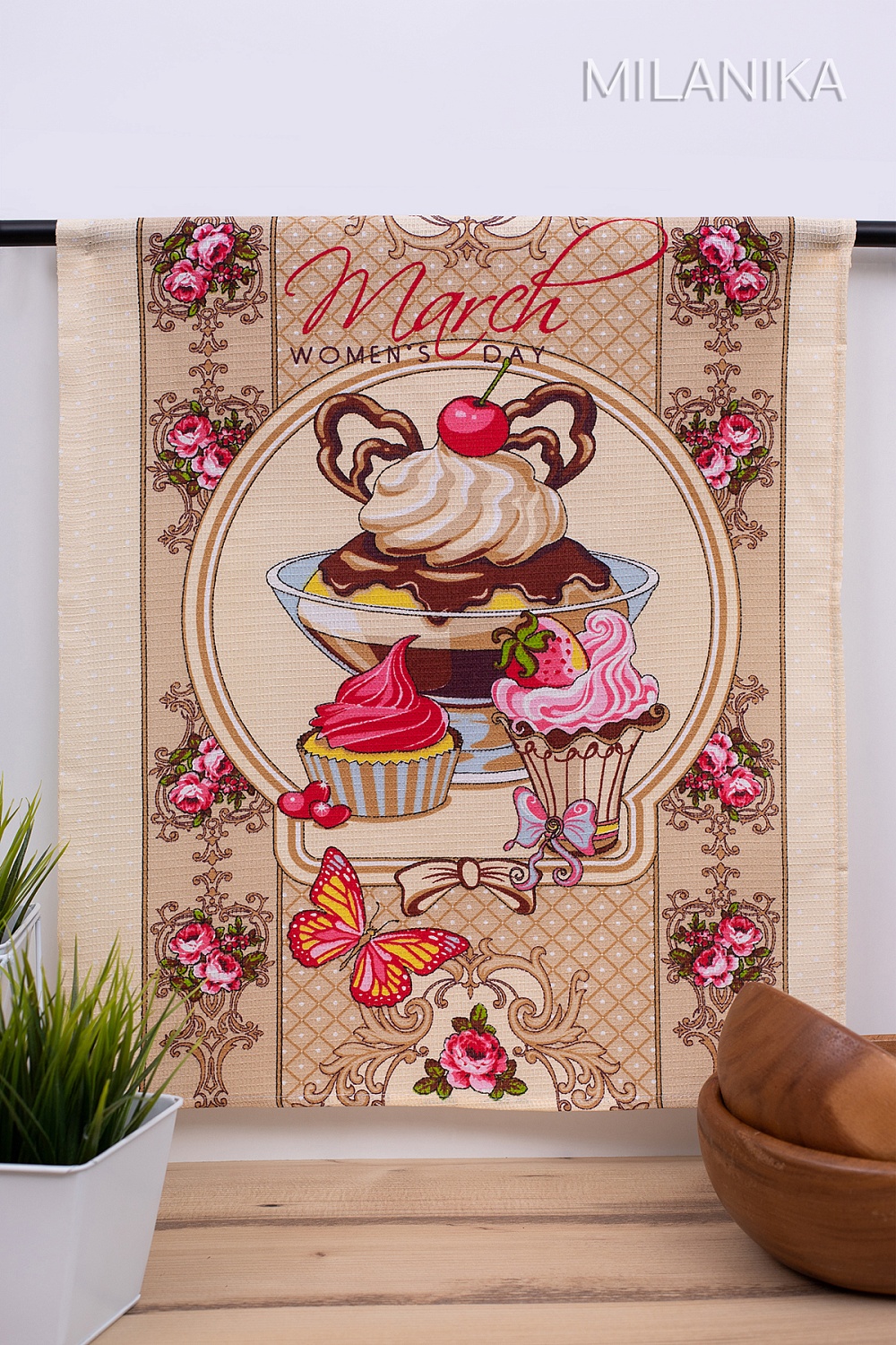 Вафельное полотно ширина 150 см