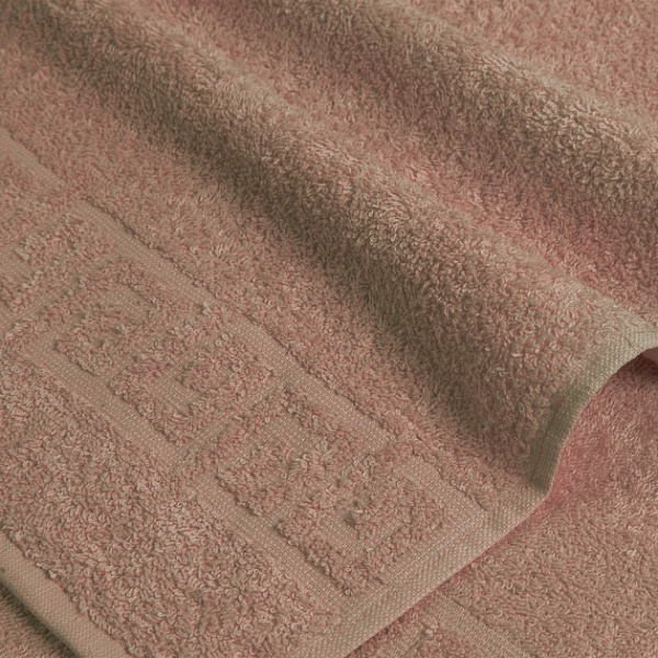 Темно-коричневое махровое полотенце  (А) ( 70х140)