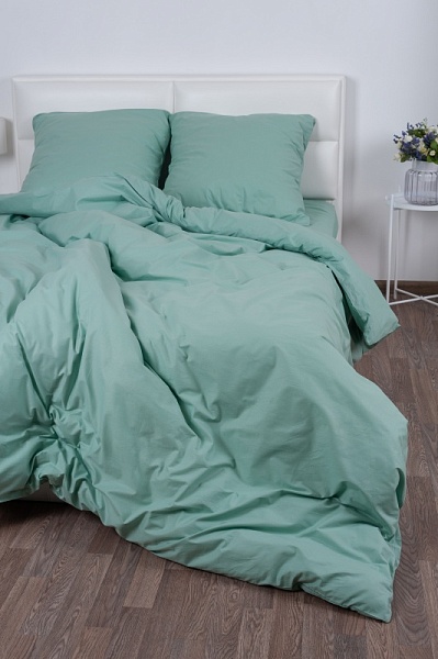 Фисташка пододеяльник (2 спальный поплин г/к)