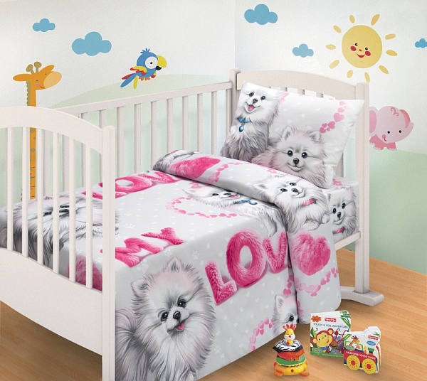 Шпицы (КПБ Бязь детство)