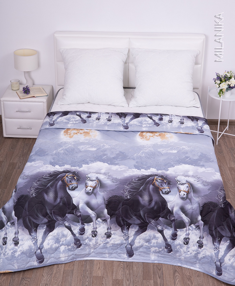 Покрывало стеганное поплин "Богема"