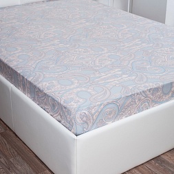 Простыня на резинке поплин