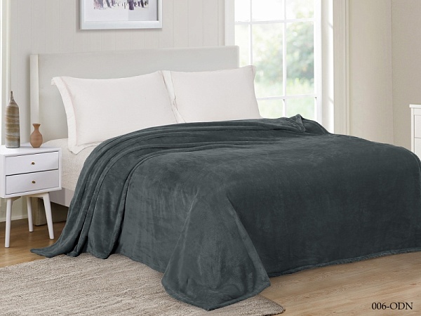 Антрацит (Плед евро макси)