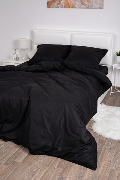 Блэк пододеяльник (2 спальный поплин г/к)