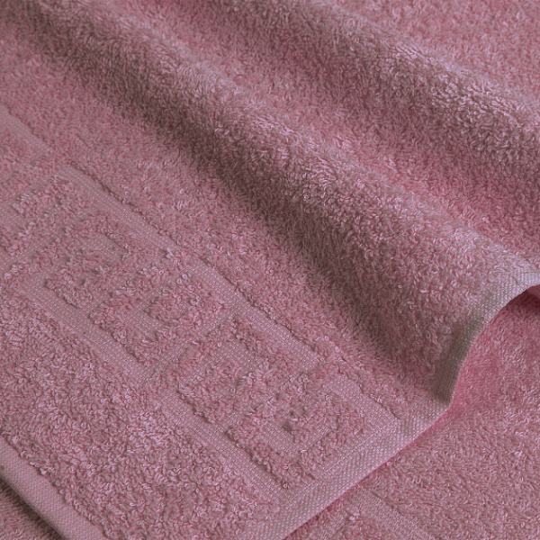 Сиреневое махровое полотенце  (А) ( 40х70)