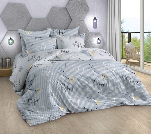 Счастье (КПБ Бязь евро)