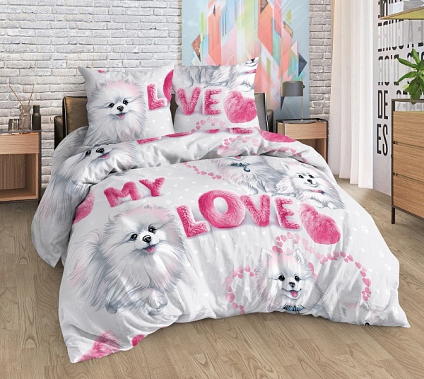 Шпицы 13547/1 (Бязь детство 150 см)