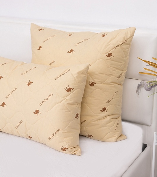 Подушка "Верблюжья шерсть" Премиум (тематика) (48х68)