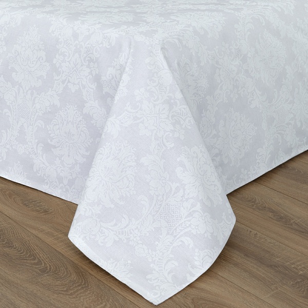 Кварц простыня (1,5 спальный поплин-жаккард)