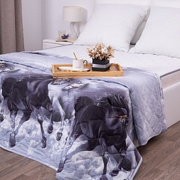 Покрывало стеганное поплин "Богема"