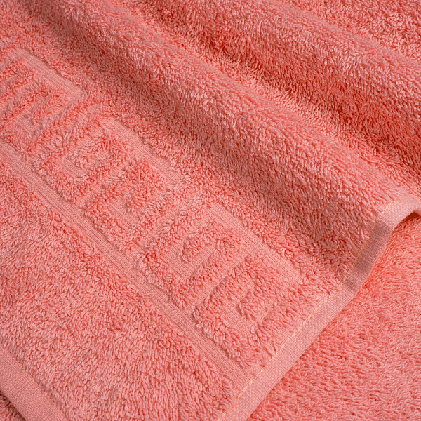 Коралловое махровое полотенце  (А) ( 70х140)
