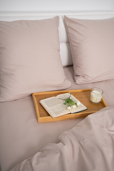 Карамель простыня (евро поплин г/к)